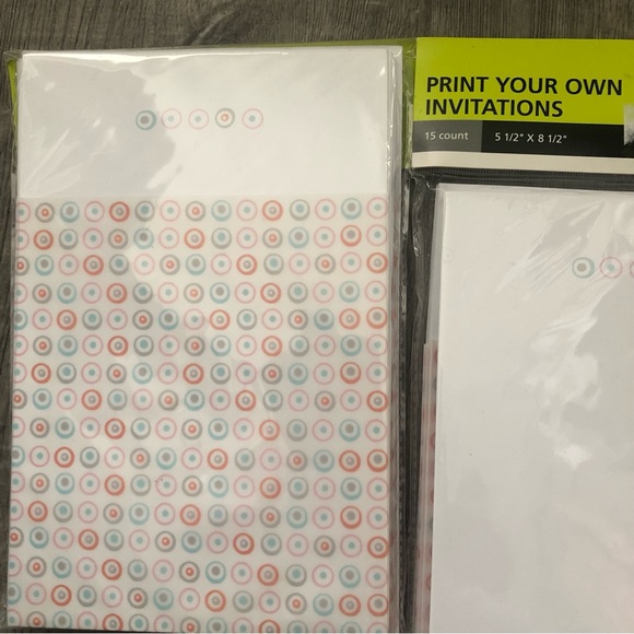 Martha Stewart Party Invitations Cards - Picture 3 of 3